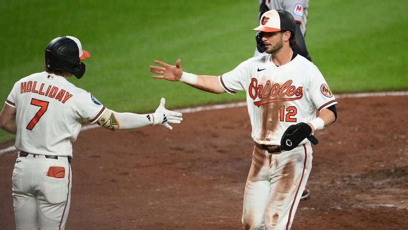 Beavers gets two hits, three RBIs in eight-run inning that lifts Orioles past Guardians