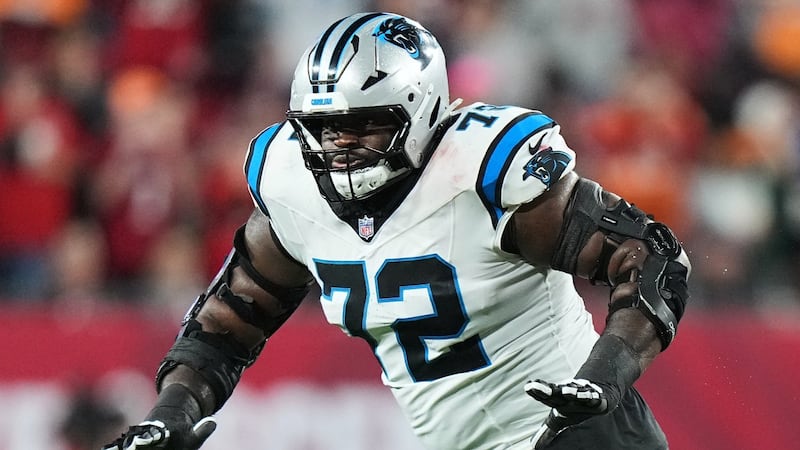 Panthers will be without both starting offensive tackles for start of the season