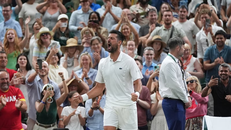 Auger-Aliassime loses five-set heartbreaker to Djokovic at Wimbledon