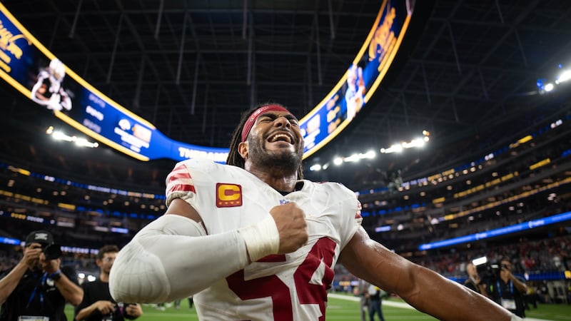 Warner of 49ers voted top off-ball linebacker in NFL by an AP panel