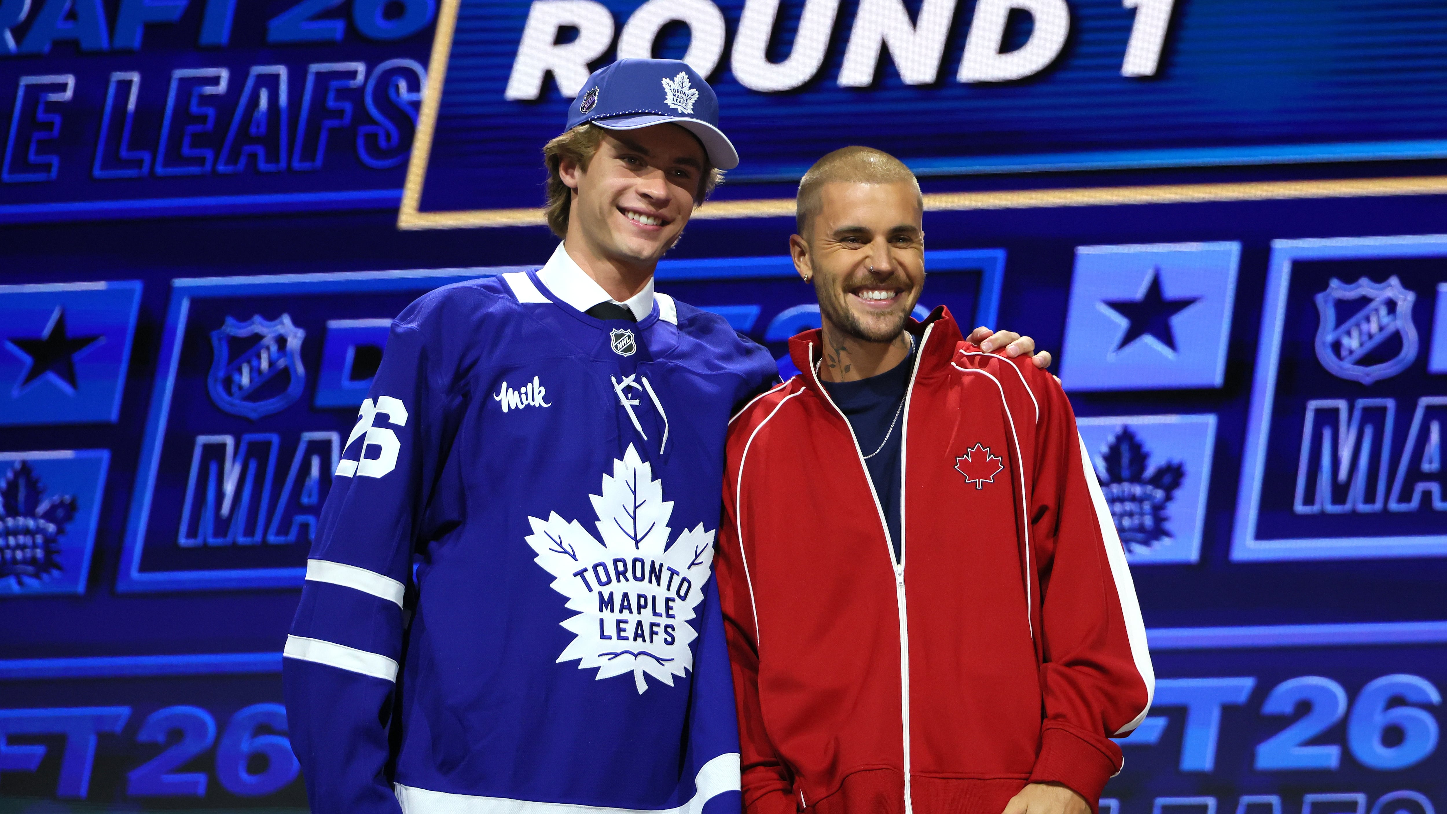 Gavin McKenna et Justin Bieber