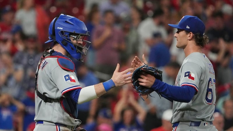 Rangers place catcher Jansen on 10-day IL with forearm strain