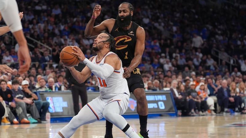 Cavaliers shrug off concerns about Harden as they try to even East Finals against the Knicks