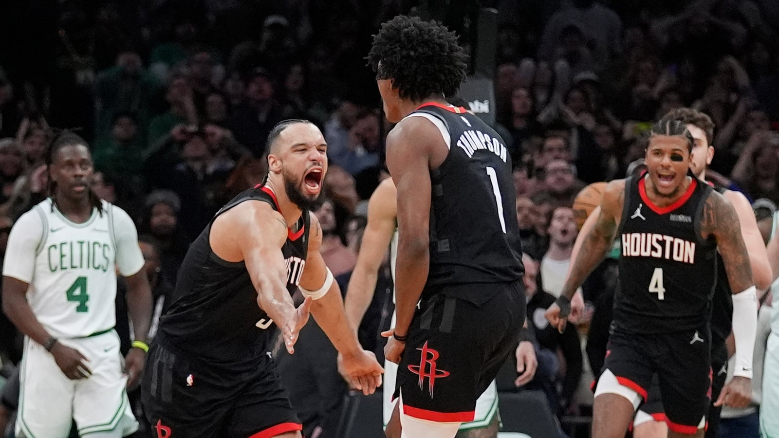 Houston Rockets Thompson Amen Thompson hits game-winning shot as Houston Rockets rally past ...