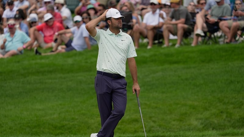 Scheffler 'felt like I was going to shoot 90' and salvages 72 at the Memorial
