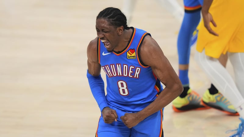Thunder’s Williams week-to-week with hamstring strain