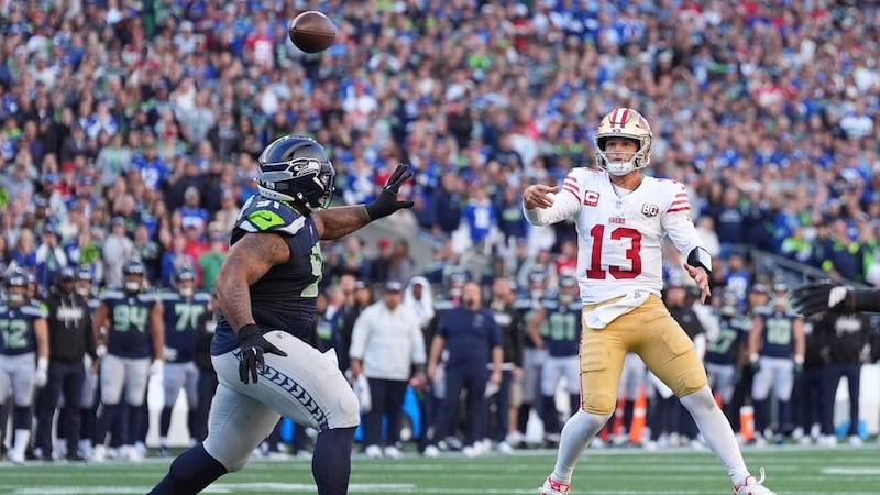 Purdy leads two late scoring drives to lead 49ers over Seahawks