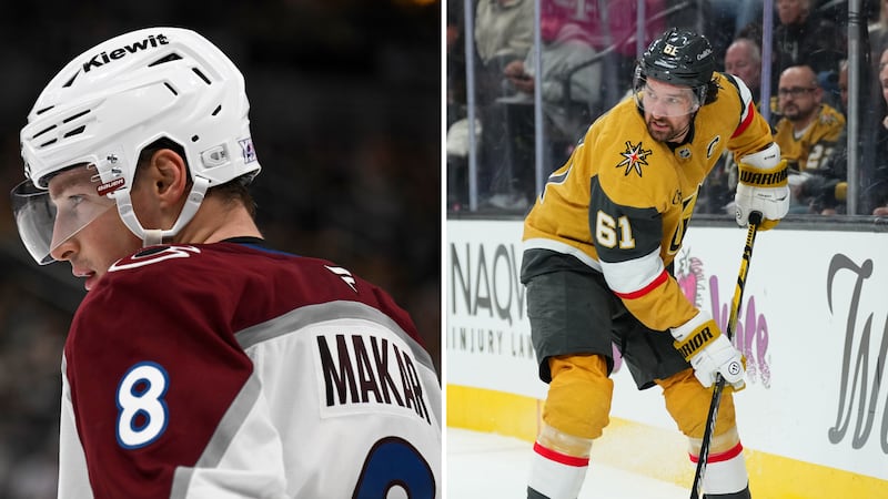 Avs’ Makar, VGK’s Stone to miss Game 2 of Western Conference Final