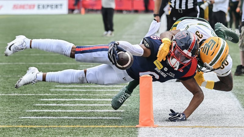 Alouettes receiver Philpot on historic pace this season