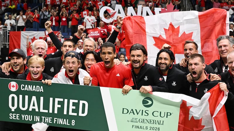 Canada to face fourth-seed Czechia in quarterfinals of Davis Cup Final 8