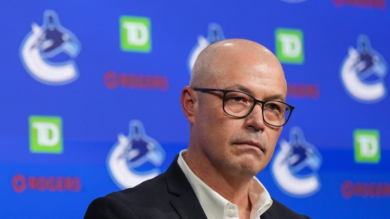 Canucks fire GM Allvin after finishing last in NHL this season