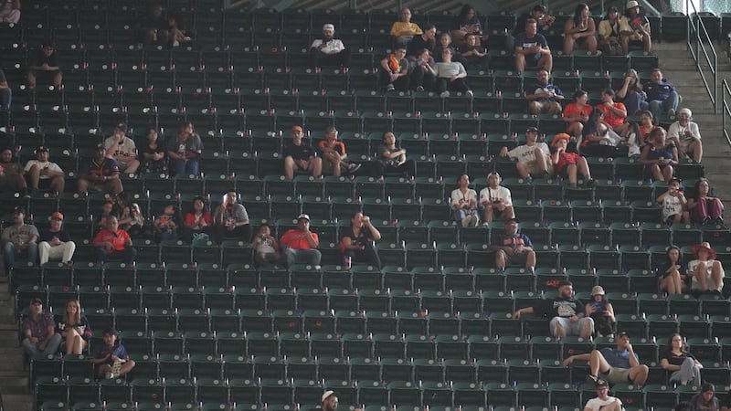 Thin MLB crowds in Atlanta, Houston show challenge of selling afternoon Wild Card Series tickets