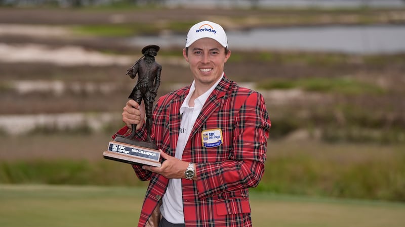 Fitzpatrick delivers another playoff winner to beat Scheffler at RBC Heritage