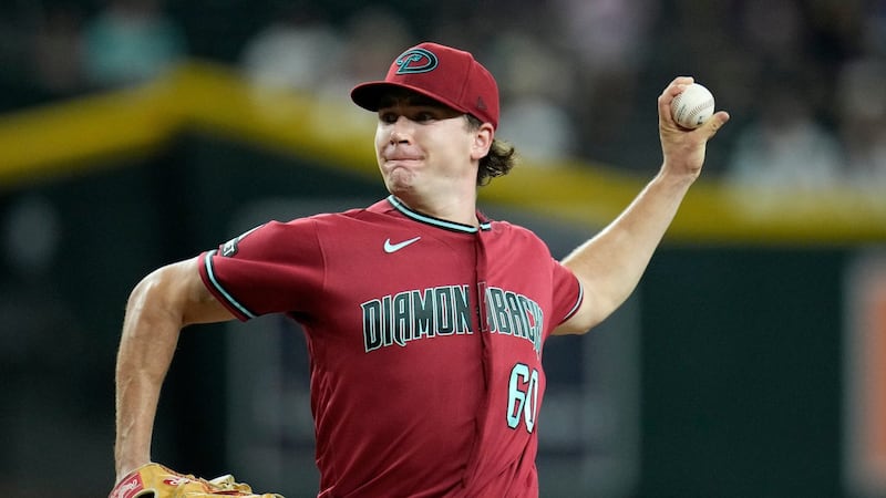 Bratt strikes out nine in seven dominant innings, helping Diamondbacks rout Padres