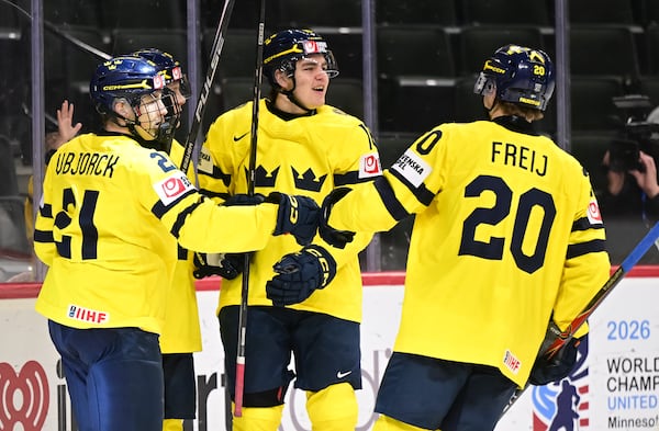 Sweden cruises past Latvia to move into World Junior semis