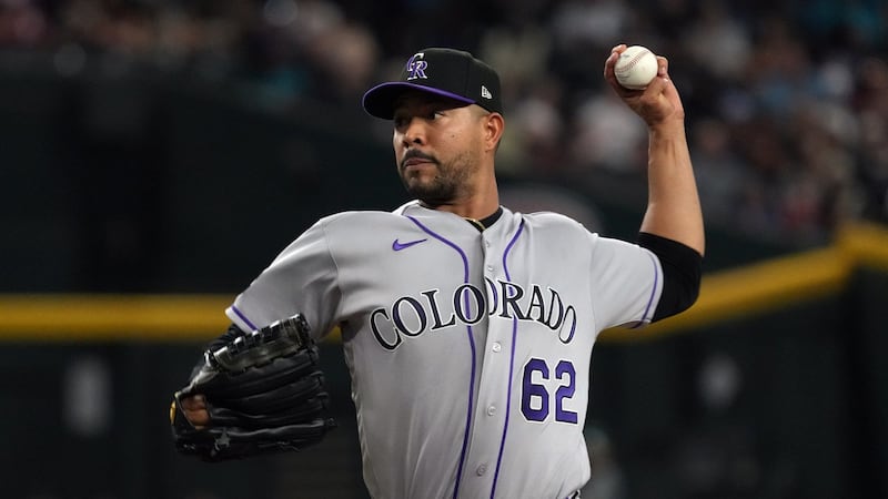 Rockies lefty Quintana leaves in second inning against Diamondbacks with left elbow discomfort