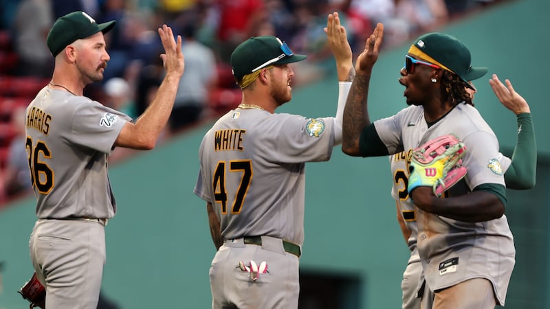 Red Sox bid for second win streak of 10 or more games ends in loss to Athletics
