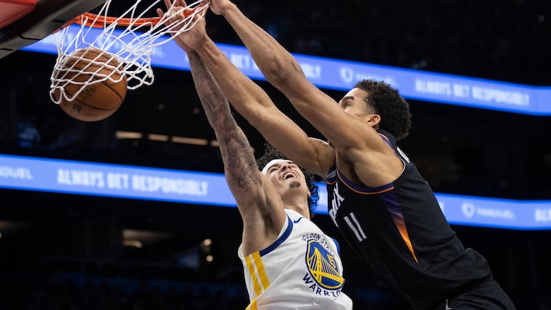 Green, Suns lock down Warriors, advance to first-round matchup with Thunder