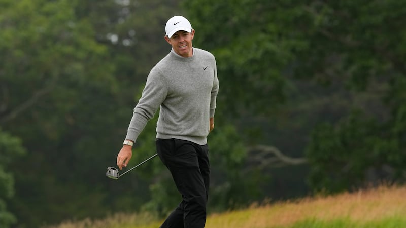 McIlroy content after carding first-round 69 at U.S. Open