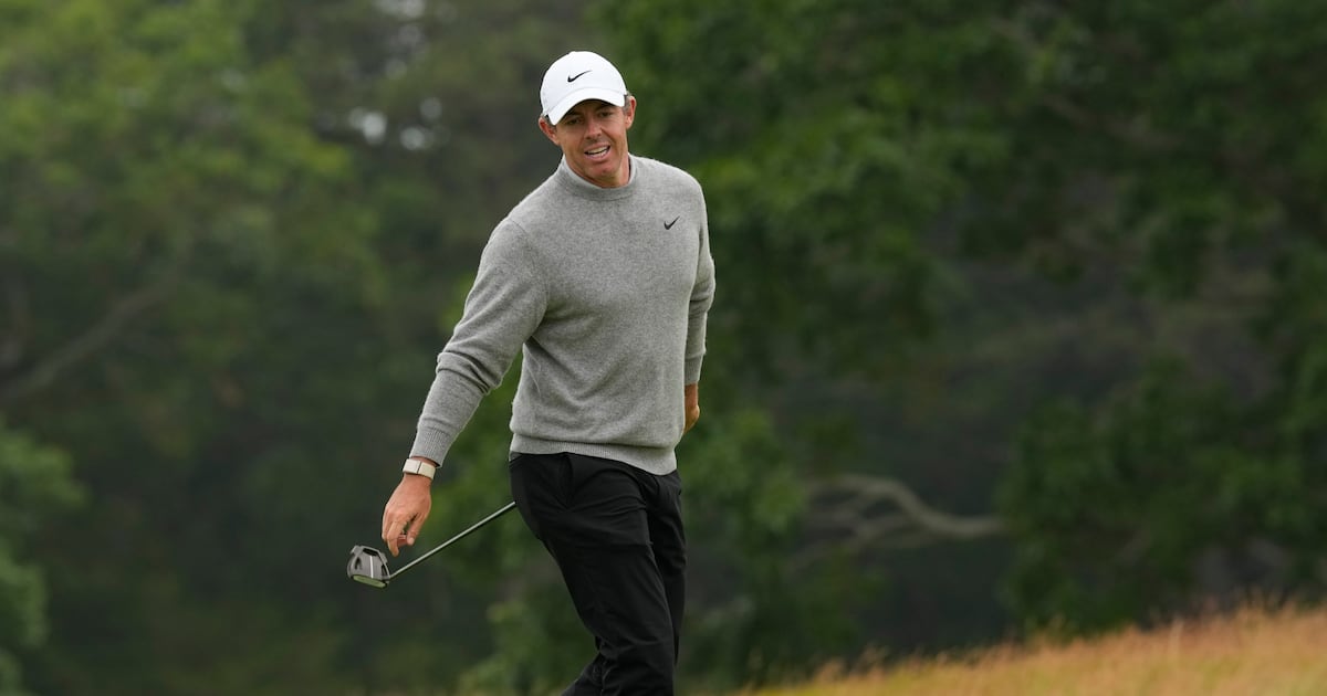 McIlroy content after carding first-round 69 at U.S. Open