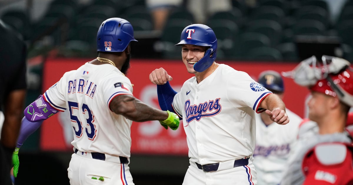 Larry Mccall Rangers Texas Rangers get trio of three-run homers, put up 20 runs in blowout ...