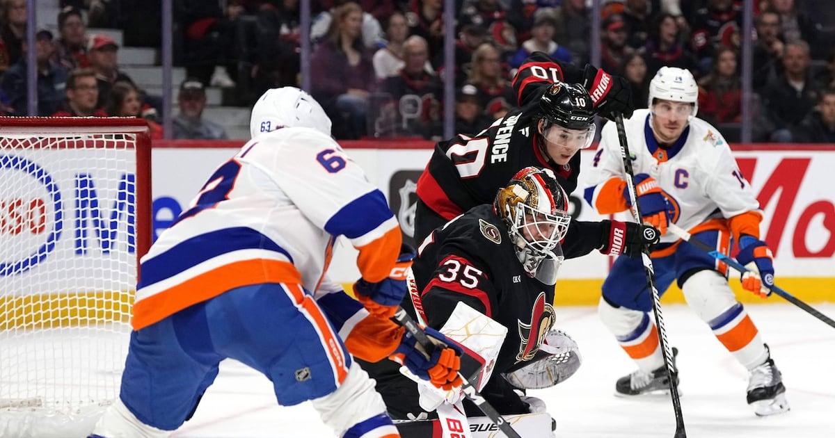 Senators G Ullmark says dominant start hasn’t come easy: ‘It’s always a battle every night’