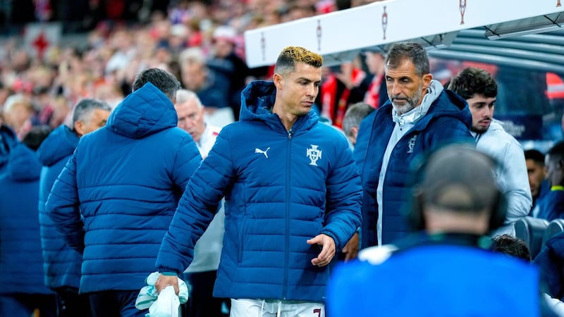 Portugal coach Jesus says there’s no feud with Ronaldo but won’t start him against Denmark