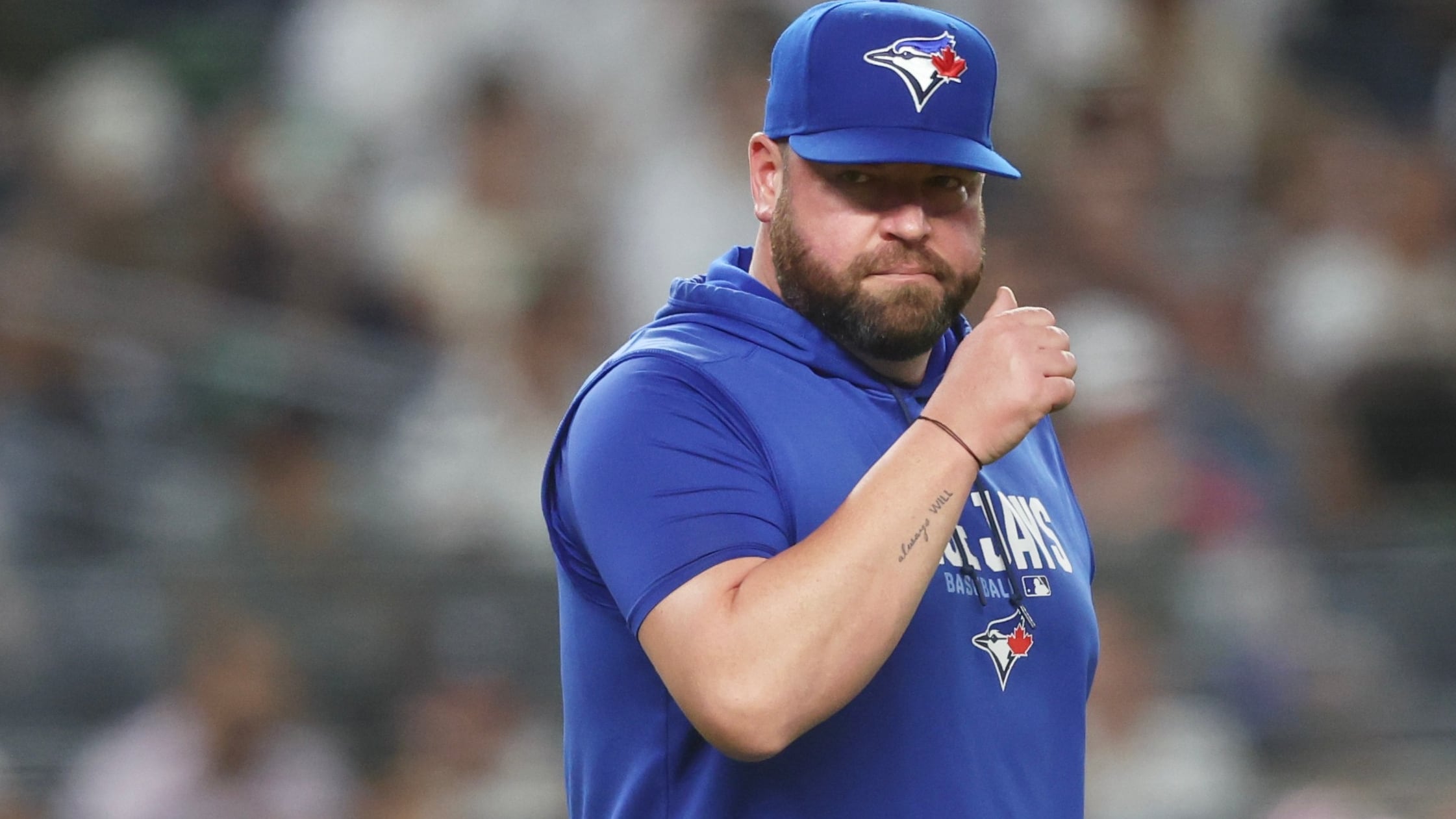 Toronto Blue Jay John Schneider ejected in series finale vs . New York Yankees over balk call