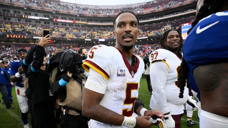 Commanders QB Daniels addresses teammates on OT gaffe, vows ‘it’ll never happen again’
