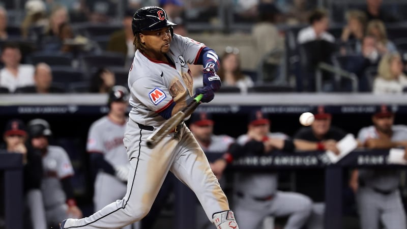 Ramírez doubles in three straight at-bats as Guardians down Yankees