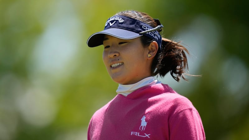 Lee has big finish to fire 66, take lead at Mizuho Americas Open