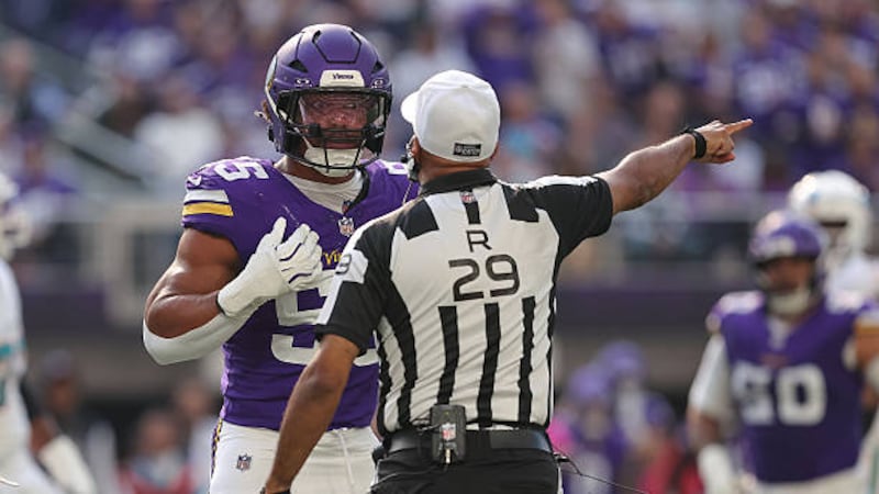 NFL flags officials, suspending two after outbursts on a weekend marked by profane flare-ups