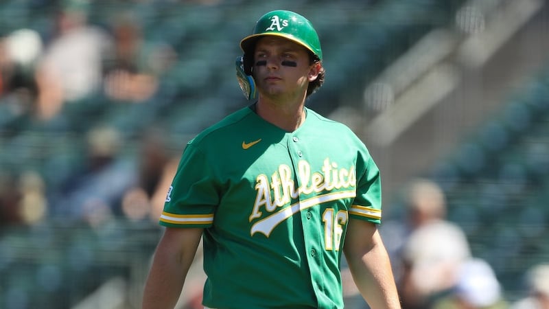 Athletics first baseman Kurtz reinstated from IL after thumb injury, Muncy optioned