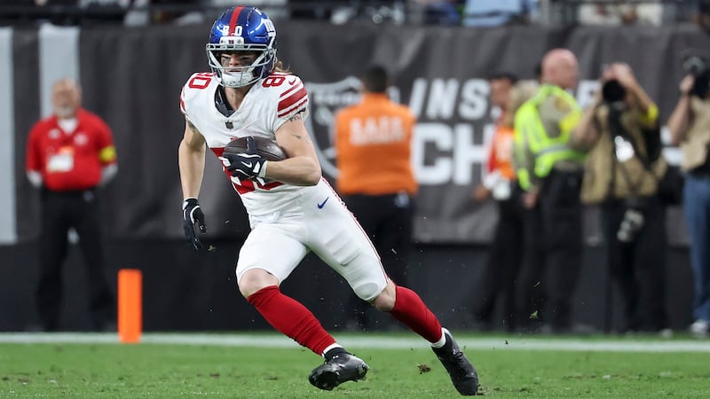 Report: Giants fear WR Olszewski has torn Achilles