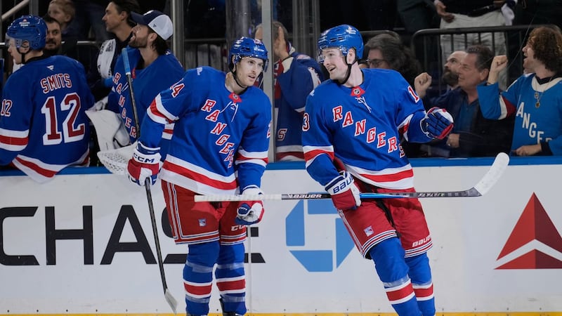 Lafreniere scores twice as Rangers beat Lightning