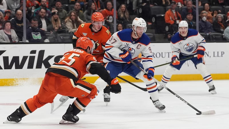 Oilers open playoffs against Ducks team built on speed, skill and youth