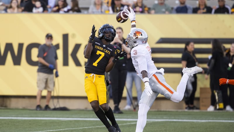 Tiger-Cats WR Mitchell looking to build off first CFL touchdown