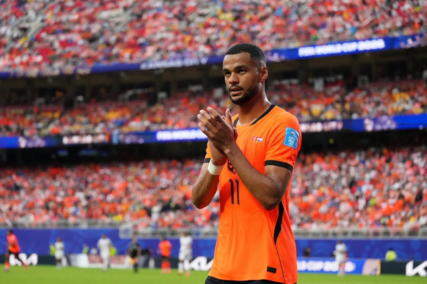 Netherlands forward Gakpo's partner announces their unborn son has passed a
