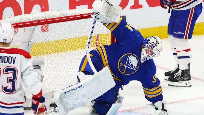 Goalie Lyon’s fiery demeanor fuels Sabres surge in second round of playoffs