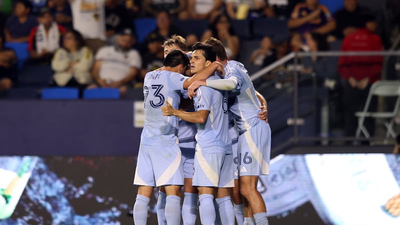 Harris scores in second half as Sporting Kansas City plays St. Louis City to draw