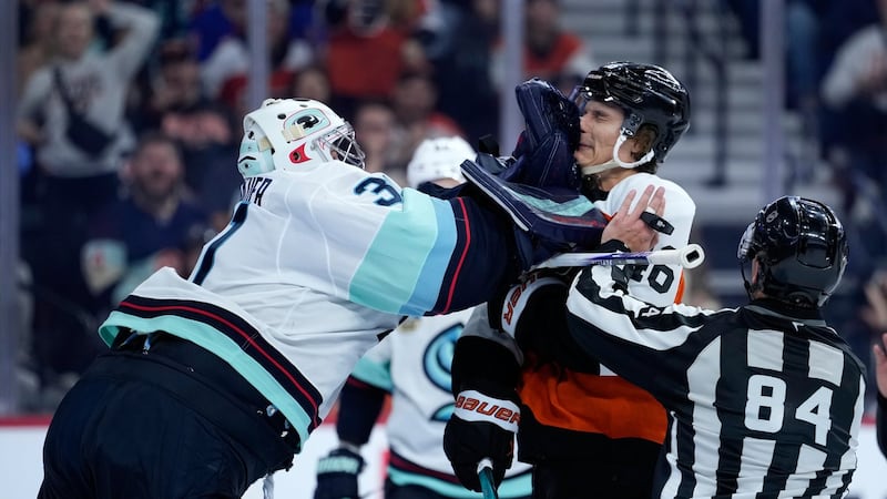 Kraken beat Flyers in shootout as Philadelphia’s winless start reaches eight games