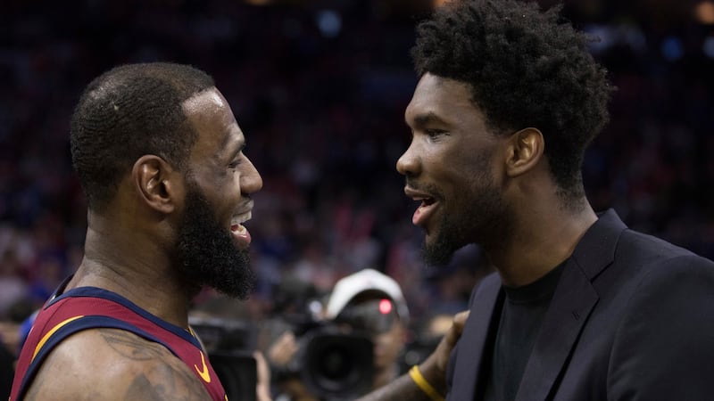LeBron James listened to Joel Embiid's 76ers' pitch, 12 years later. The East is in for a shakeup