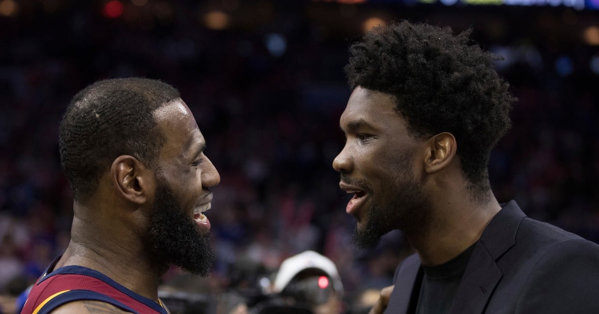 LeBron James listened to Joel Embiid's 76ers' pitch, 12 years later. The East is in for a shakeup