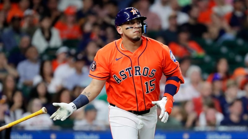 Paredes homers for third straight game, drives in four in Astros win over Athletics