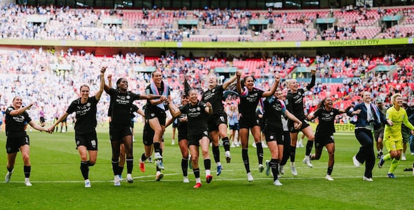 Manchester City completes double by crushing Brighton in Women’s FA Cup final