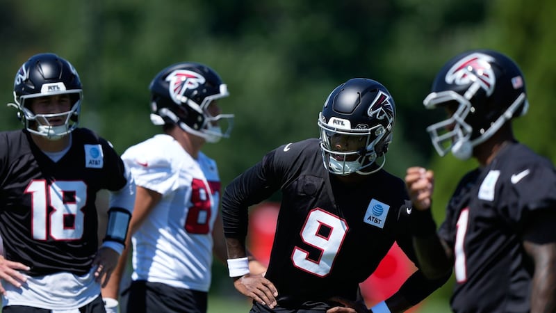 Falcons GM Cunningham calls decision to keep four QBs ‘a little bit of an insurance policy’