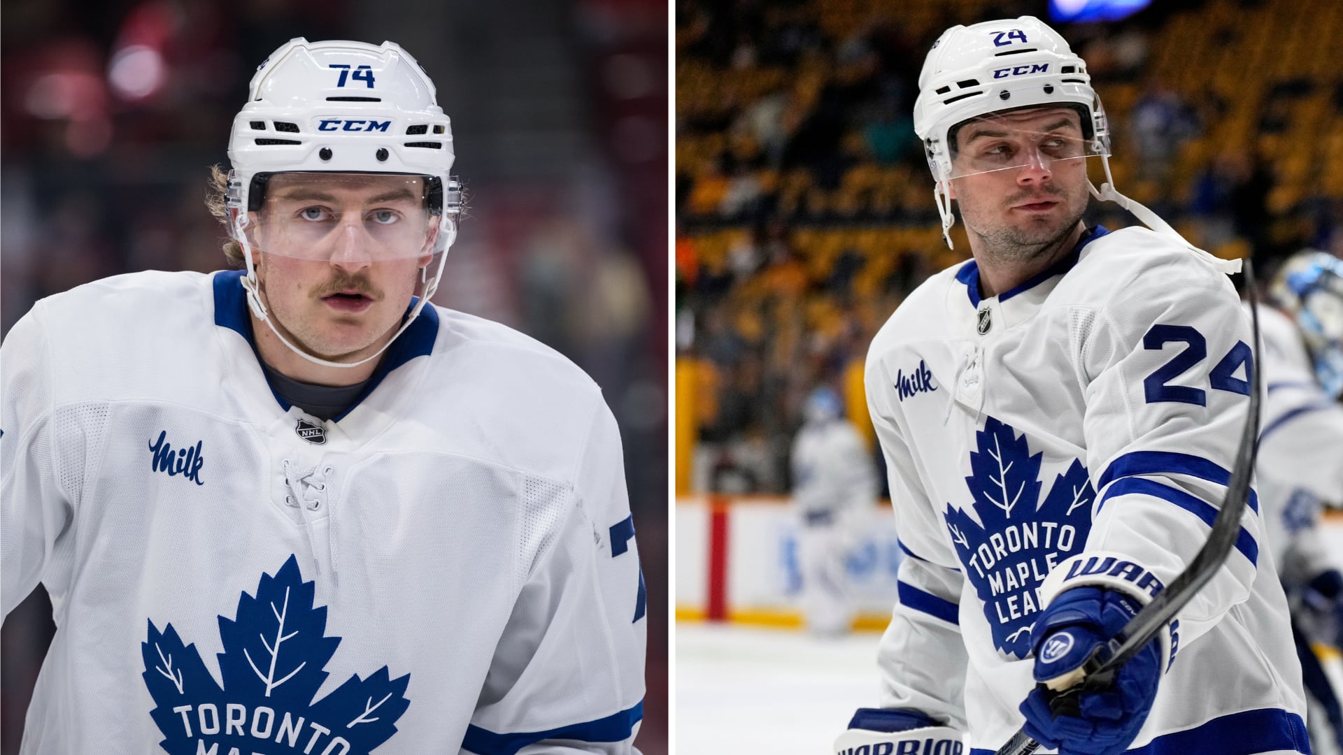 Bobby McMann et Scott Laughton