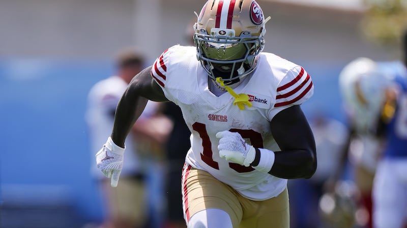 49ers lose WR Samuel to hamstring injury vs. Seahawks