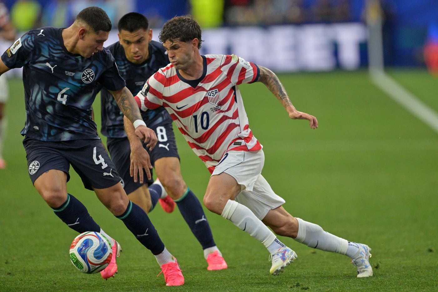 US star Pulisic out vs. Australia because of calf injury
