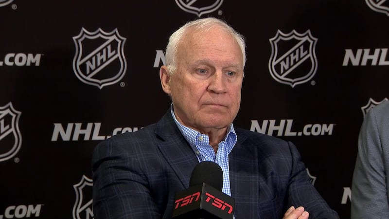 Campbell discusses possibly allowing 19 year olds in AHL; goalie interference controversy